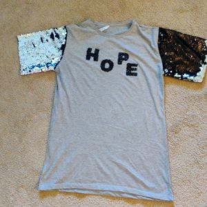 Flip sequins T-shirt